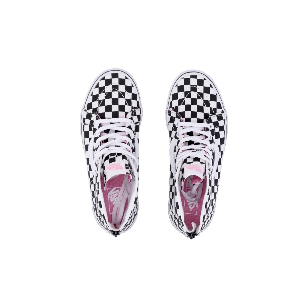 scarpa alta ragazza sk8-hi zip candy hearts BLACK/TRUE WHITE