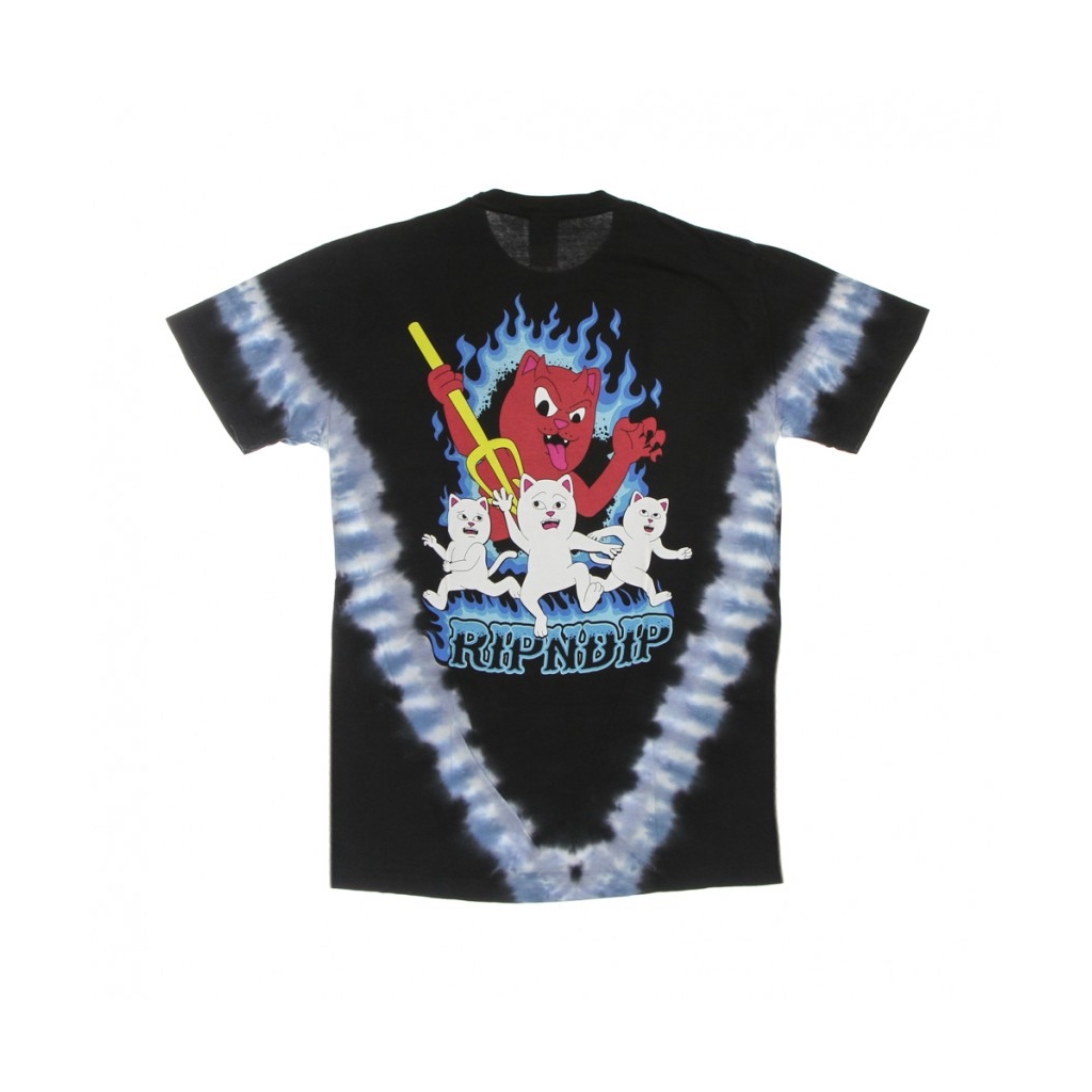 maglietta uomo hades tee BLUE/BLACK DYE