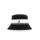 cappello da pescatore uomo bermuda stripe bucket BLACK/WHITE