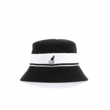 cappello da pescatore uomo bermuda stripe bucket BLACK/WHITE