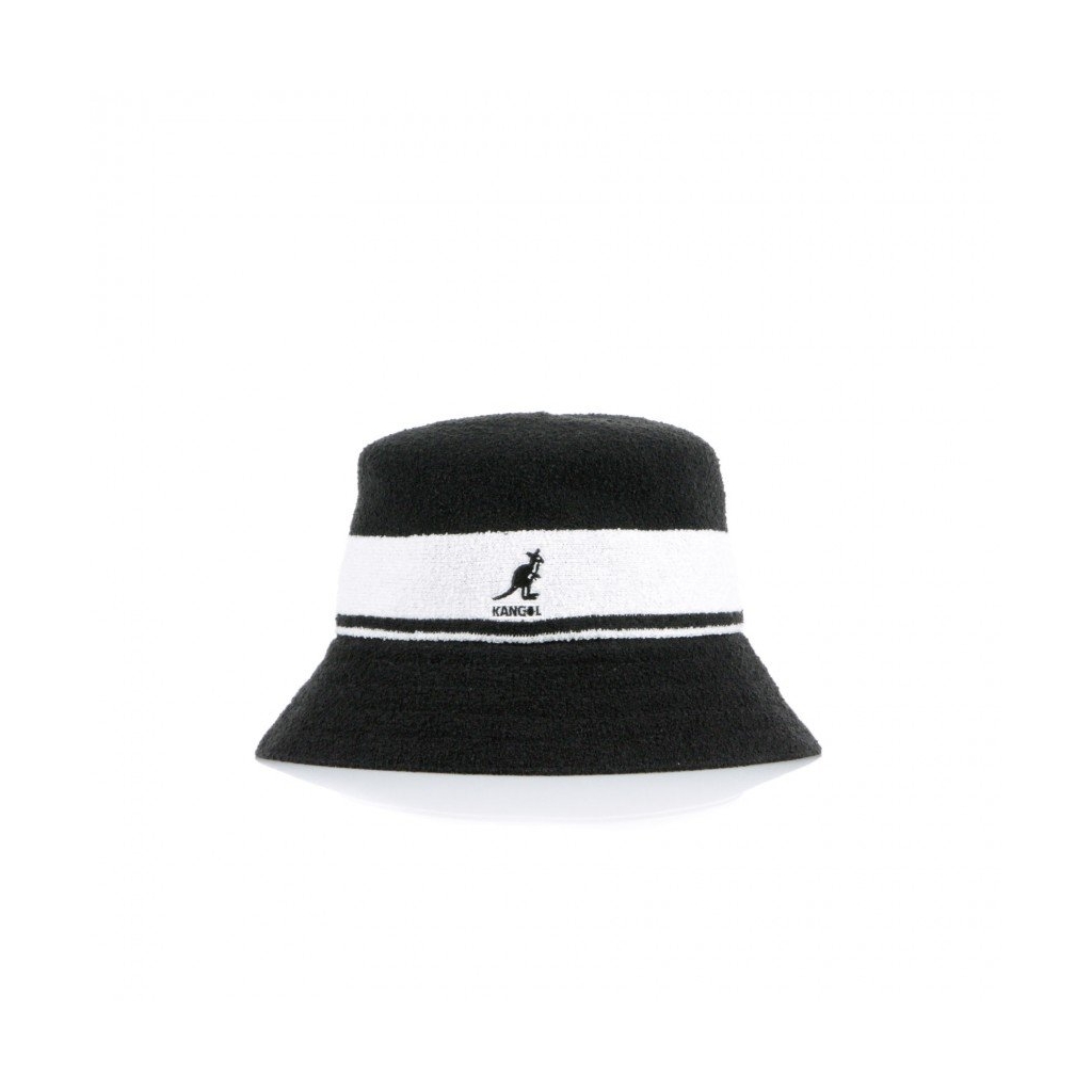 cappello da pescatore uomo bermuda stripe bucket BLACK/WHITE