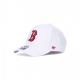 cappellino visiera curva uomo mlb mvp bosred WHITE