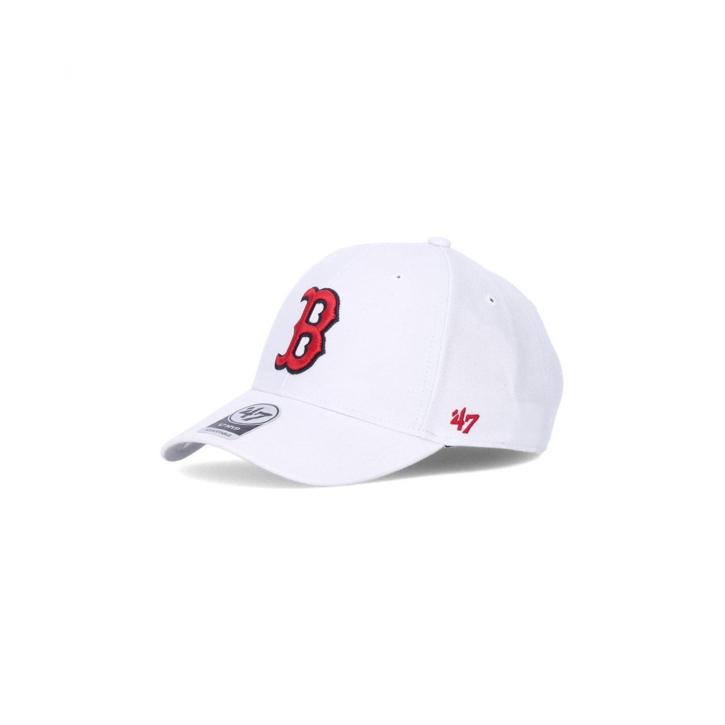 cappellino visiera curva uomo mlb mvp bosred WHITE