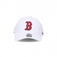 cappellino visiera curva uomo mlb mvp bosred WHITE