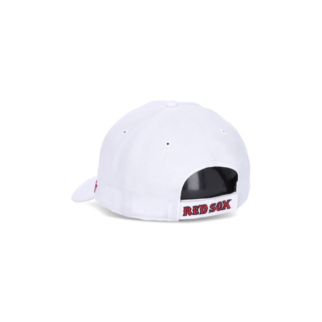 cappellino visiera curva uomo mlb mvp bosred WHITE