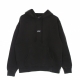 felpa cappuccio uomo black bar heavyweight pigment dyed hoodie PIGMENT FADED BLACK