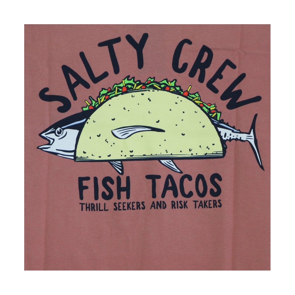 Salty Crew Baja fresh premium T-Shirt, Coral