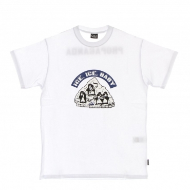 maglietta uomo ice ice baby tee WHITE