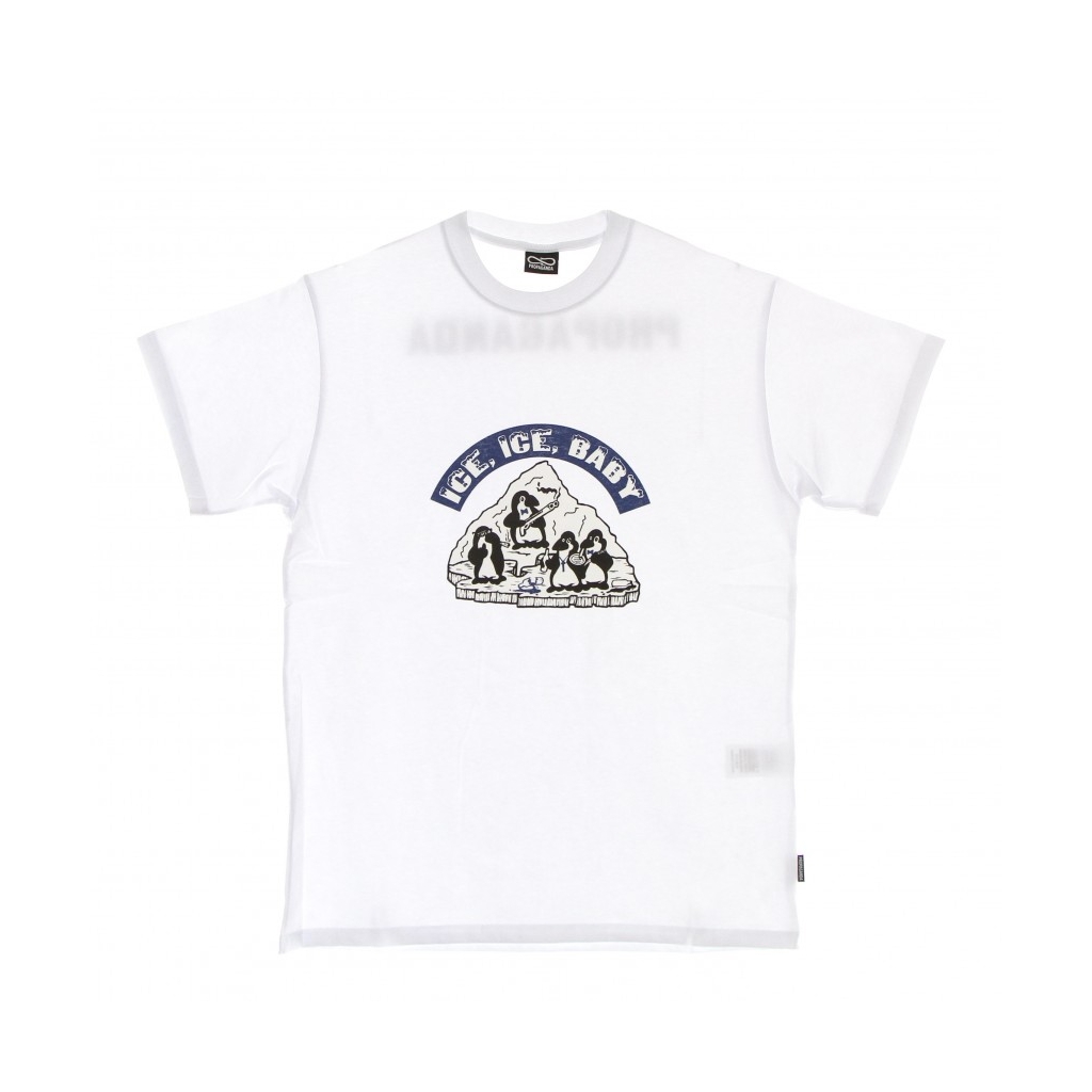 maglietta uomo ice ice baby tee WHITE