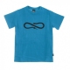 maglietta uomo logo tee TURQUOISE