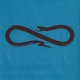 maglietta uomo logo tee TURQUOISE