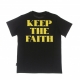 maglietta uomo faith tee BLACK