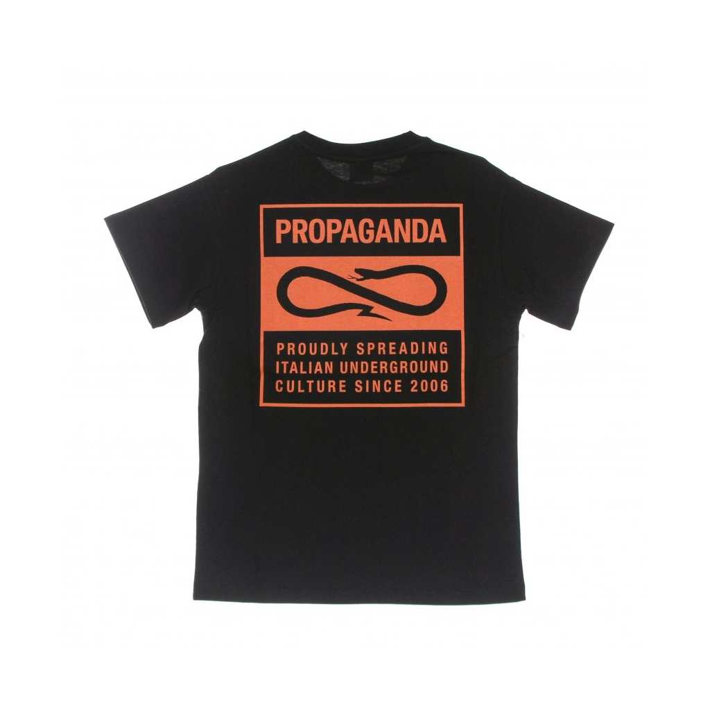 maglietta uomo label tee BLACK