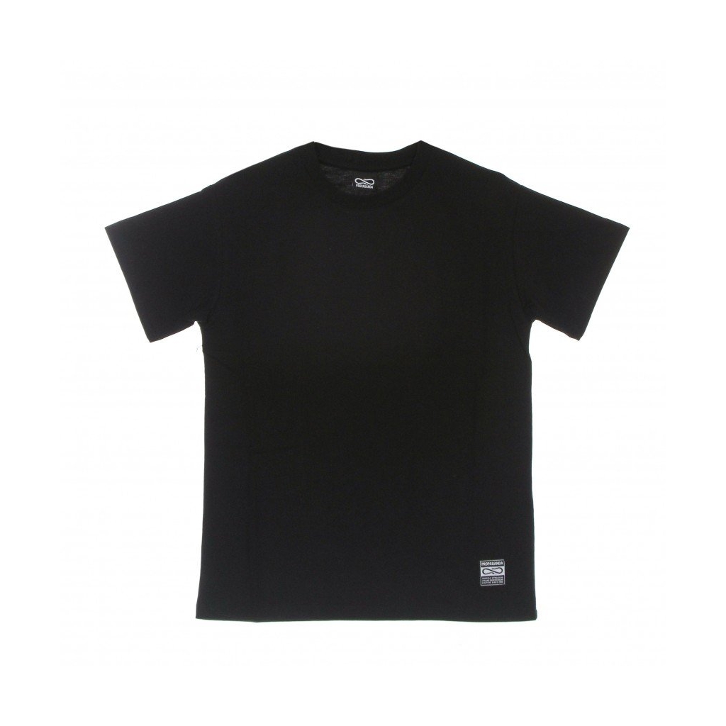 maglietta uomo label tee BLACK