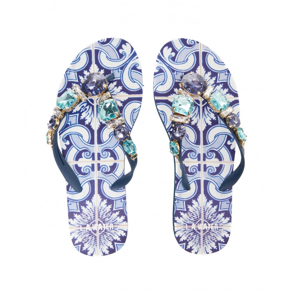 Flip Flops Mexico Blau | Bowdoo.com