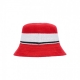 cappello da pescatore uomo bermuda stripe bucket SCARLET