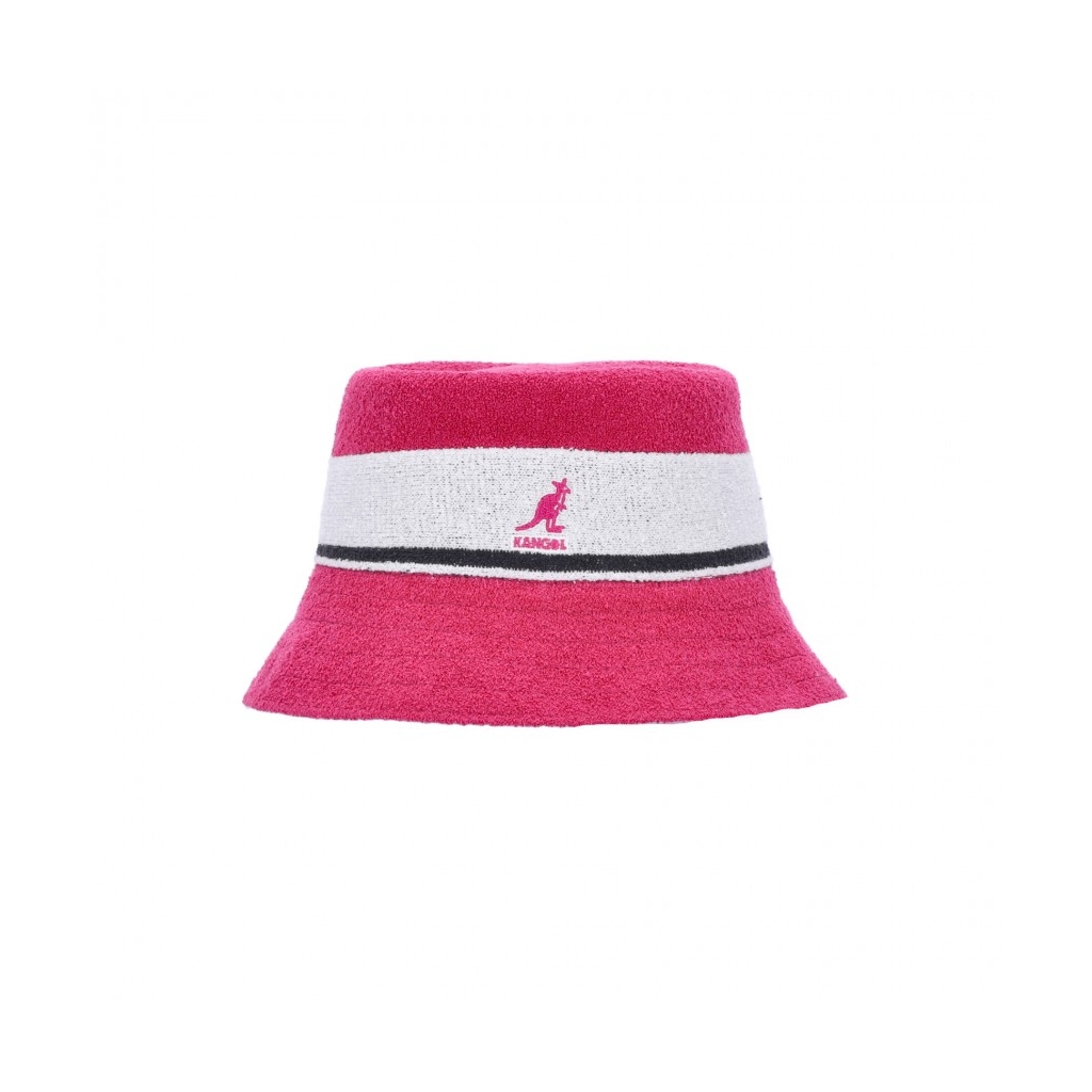 cappello da pescatore uomo bermuda stripe bucket ELECTRIC PINK