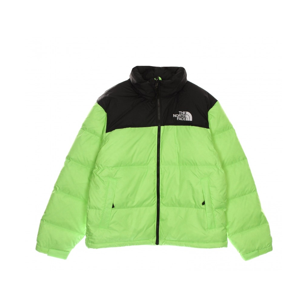 piumino uomo 1996 retro nuptse jacket SAFETY GREEN/TNF BLACK