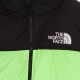 piumino uomo 1996 retro nuptse jacket SAFETY GREEN/TNF BLACK