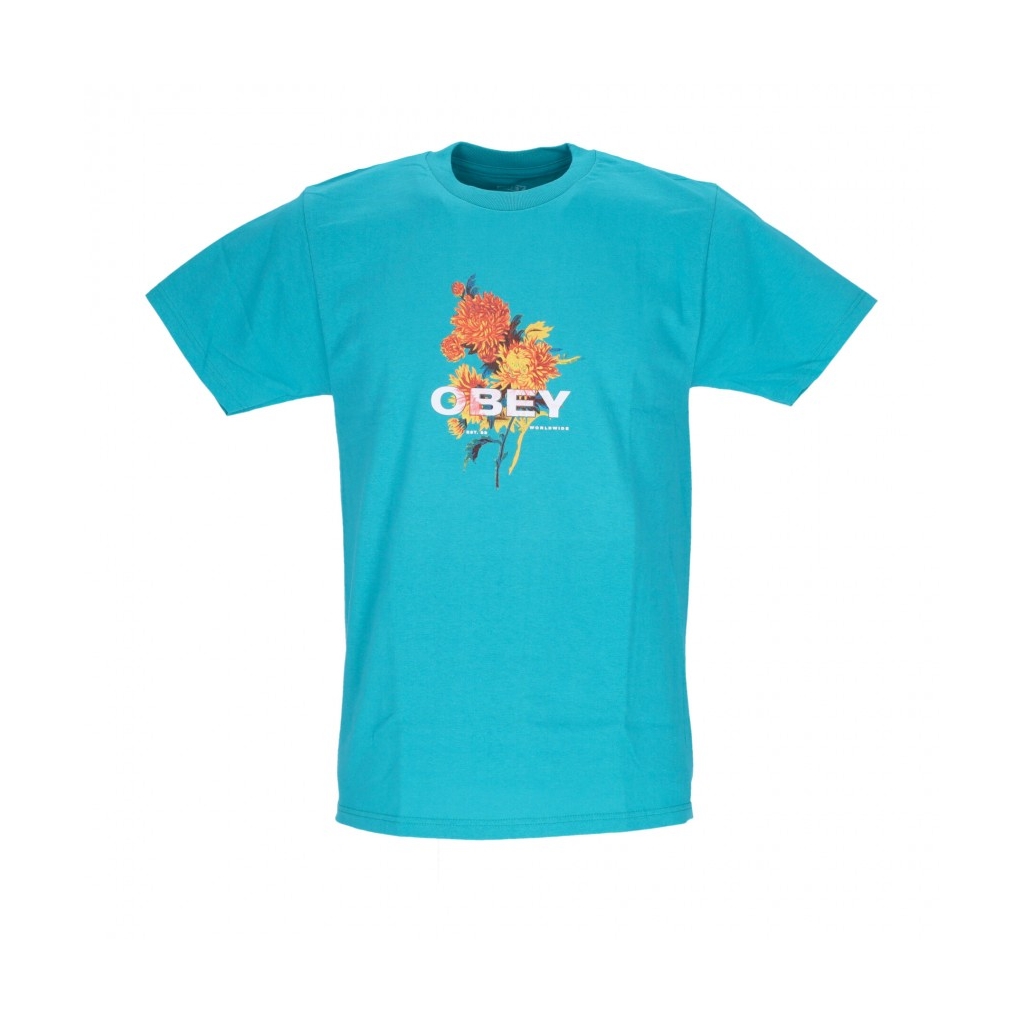 maglietta uomo bouquet classic tee TEAL