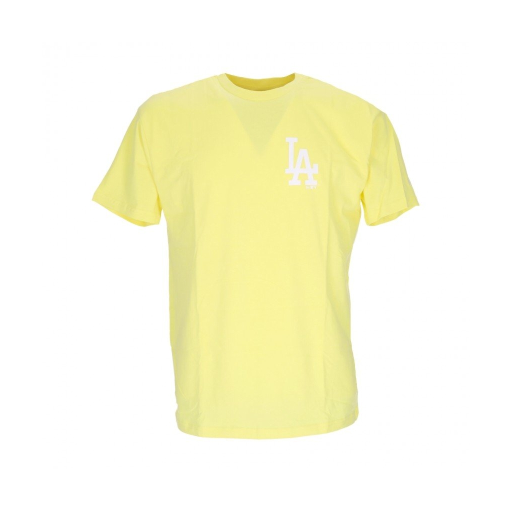 maglietta uomo mlb league essential oversized tee losdod YELLOW PULSE/WHITE