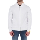 GIACCA-FELPA MARZIO ZIP SUNS WHITE