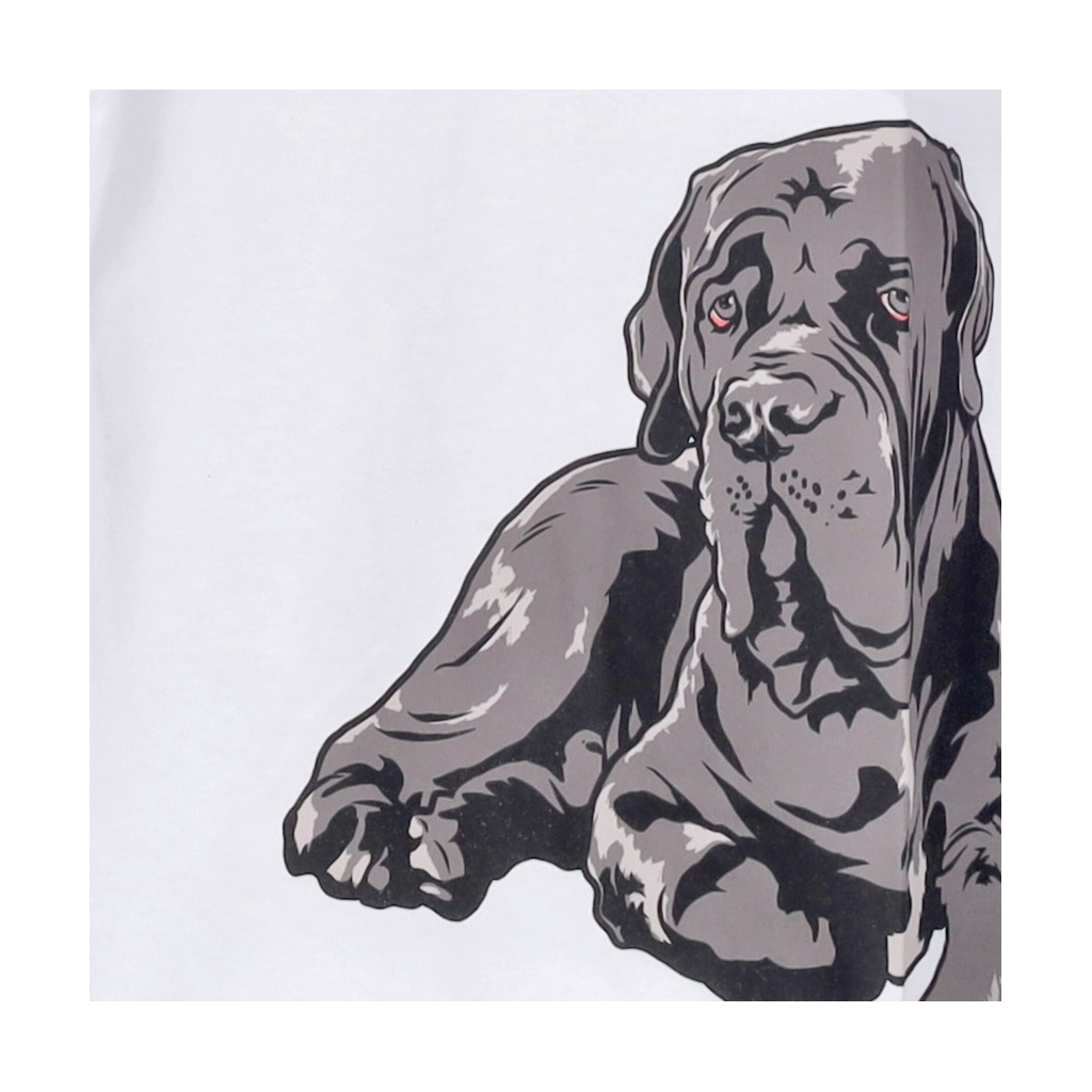 maglietta uomo mastino napoletano tee WHITE