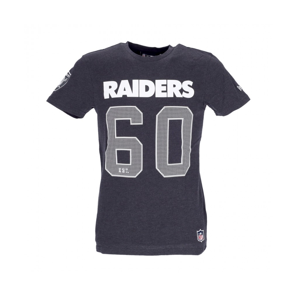 maglietta uomo nfl jersey detail tee lasrai HEATHER GREY