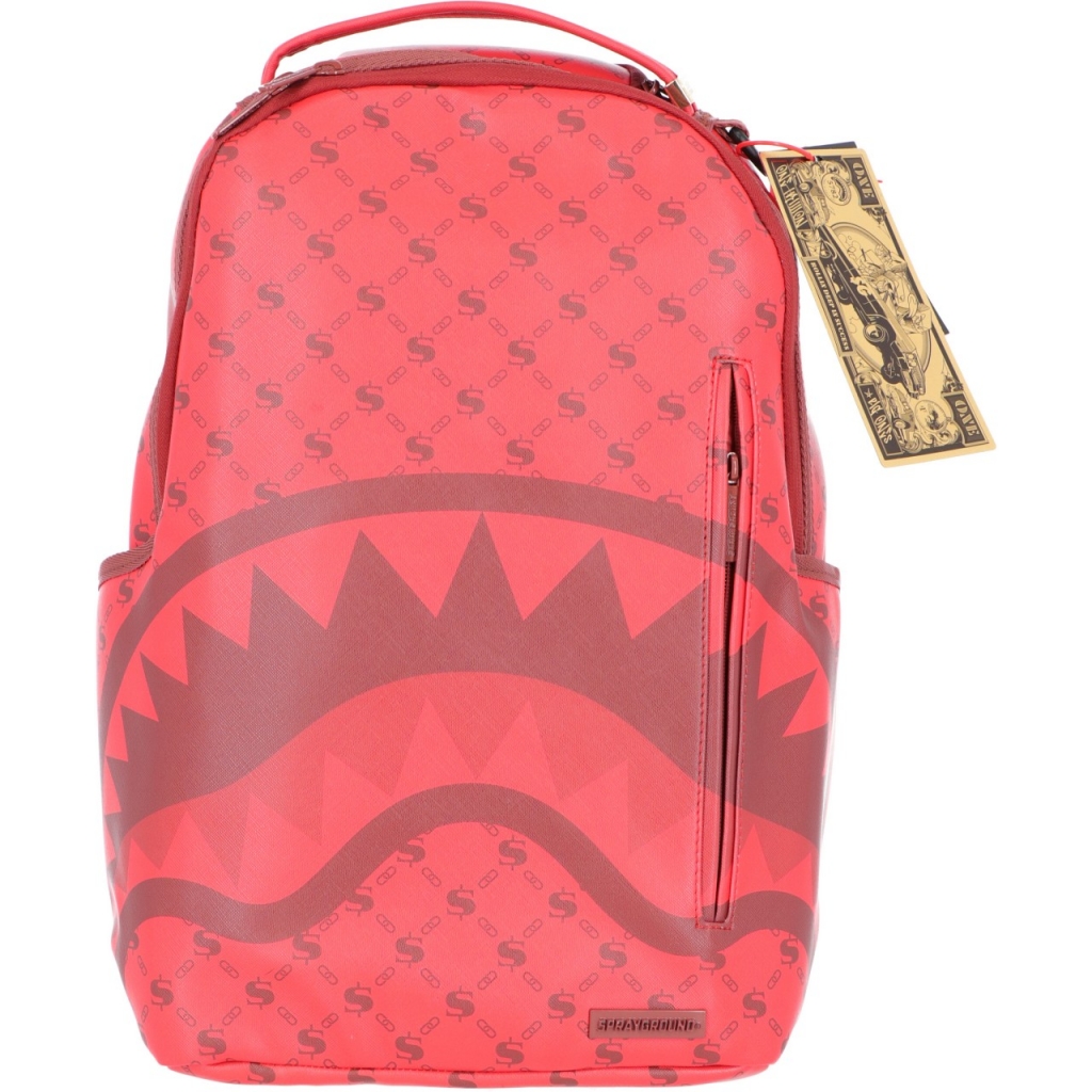 bape backpack red