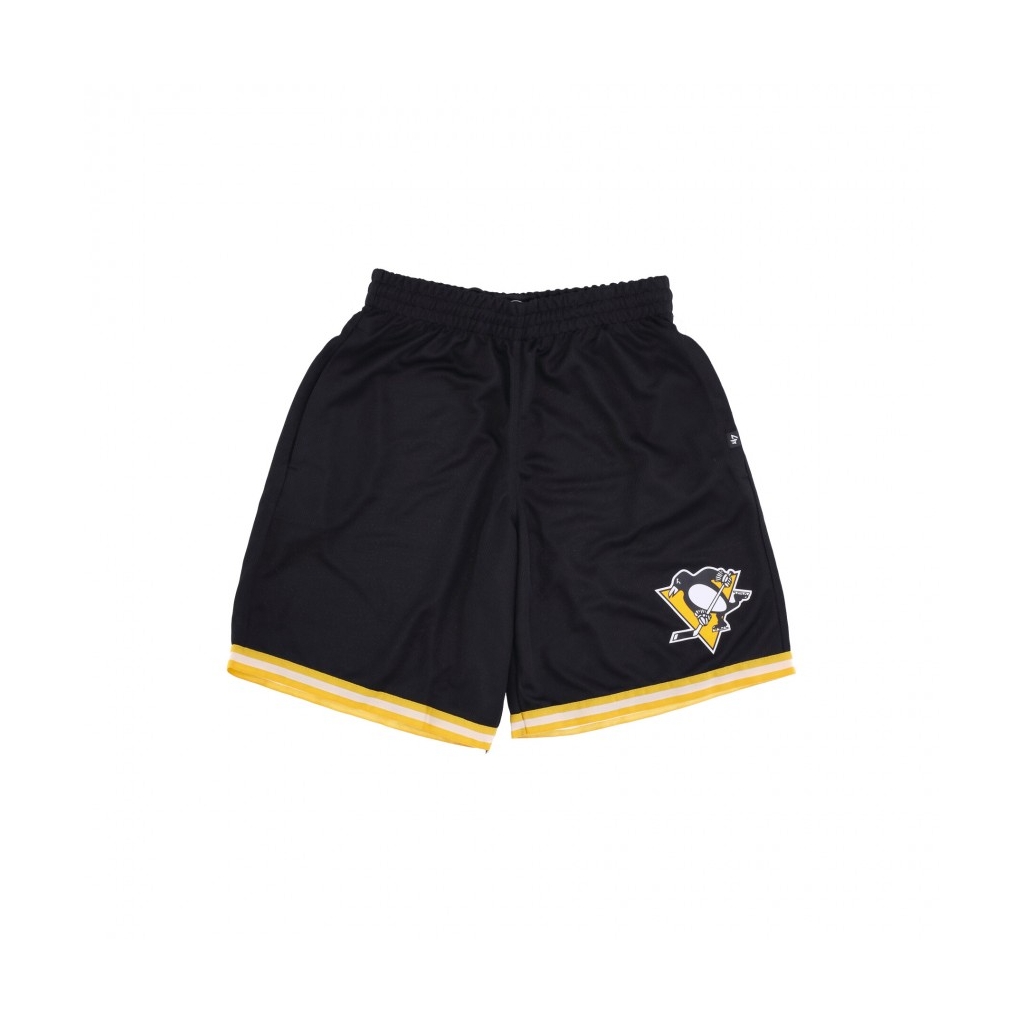 pantaloncino tipo basket uomo nhl back court grafton pitpen JET BLACK