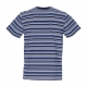 maglietta uomo crown stripe knit top INDIGO