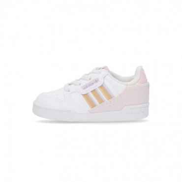 scarpa bassa bambina continental 80 stripes el i CLOUD WHITE/AMBER/SEMI RUDE GREEN