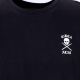 maglietta uomo al 50 skull tee BLACK/WHITE