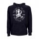 felpa cappuccio uomo time hood BLACK