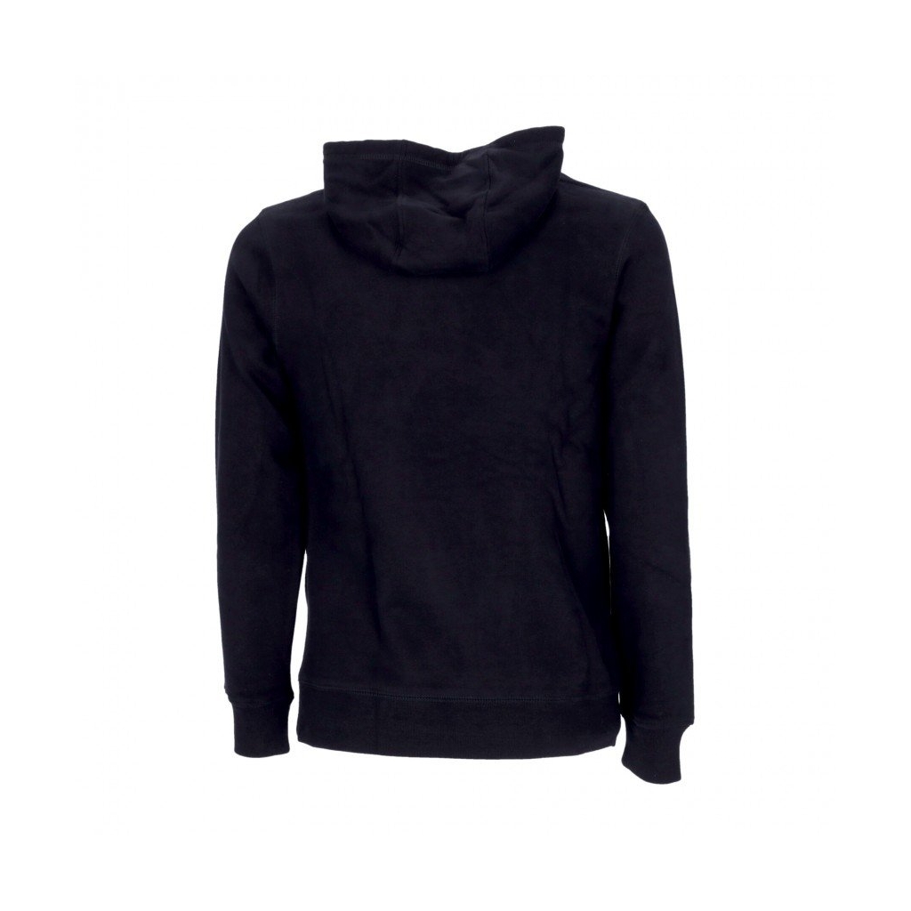 felpa cappuccio uomo time hood BLACK