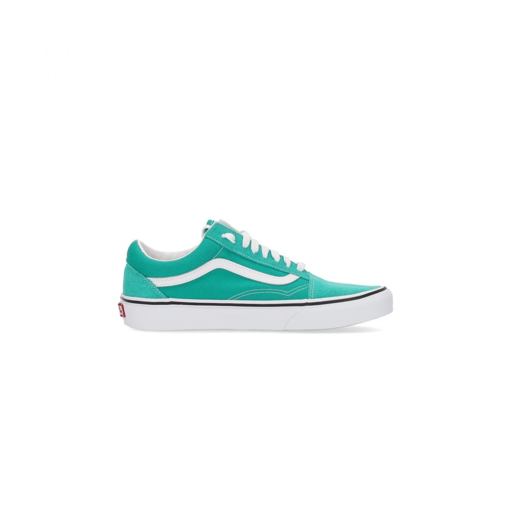 scarpa bassa uomo old skool PEPPER GREEN/TRUE WHITE