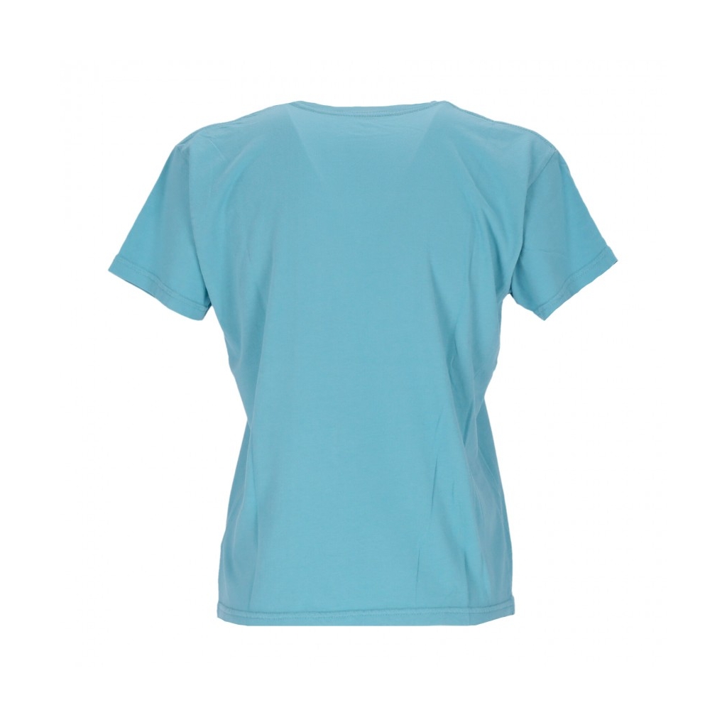 maglietta donna bouquet shepard organic vintage tee TURQUOISE TONIC