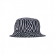 cappello da pescatore donna ne animal tapered bucket ZEBRA