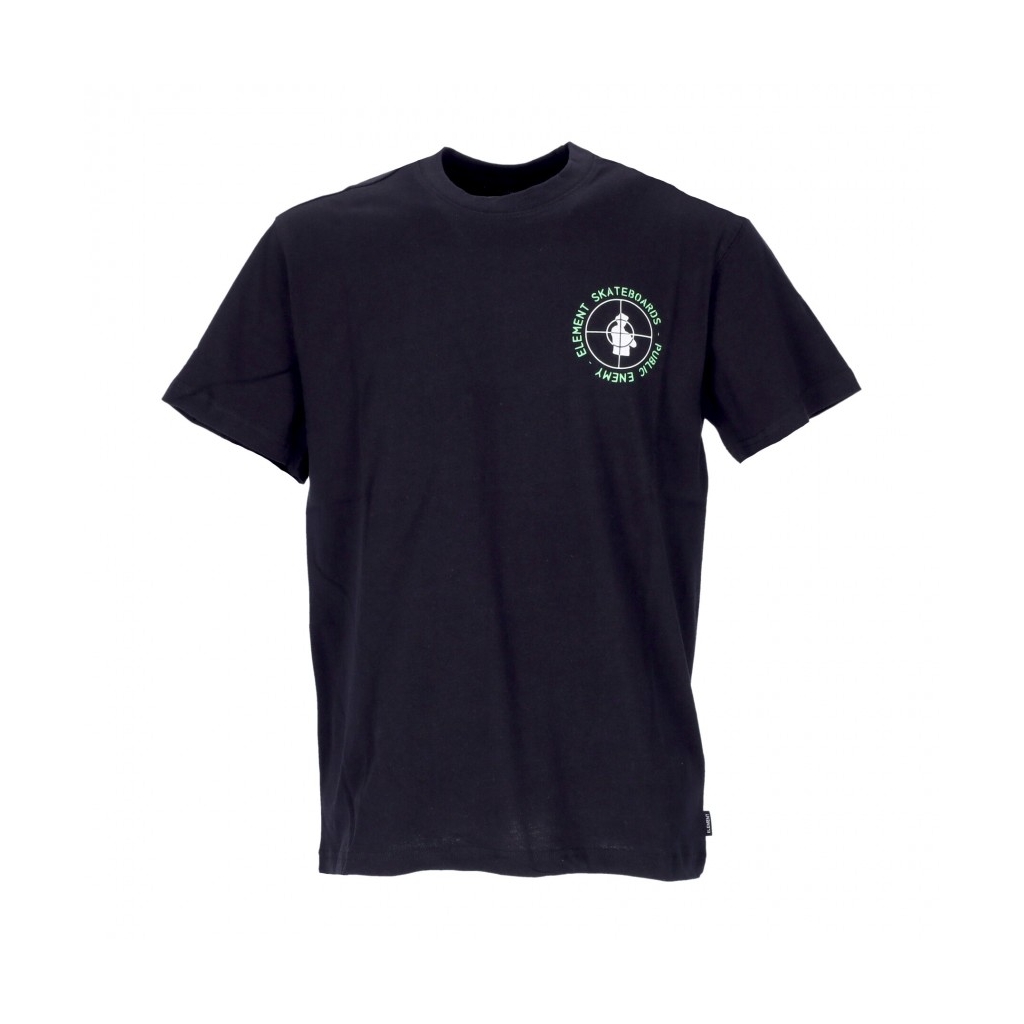 maglietta uomo pexe logo tee FLINT BLACK