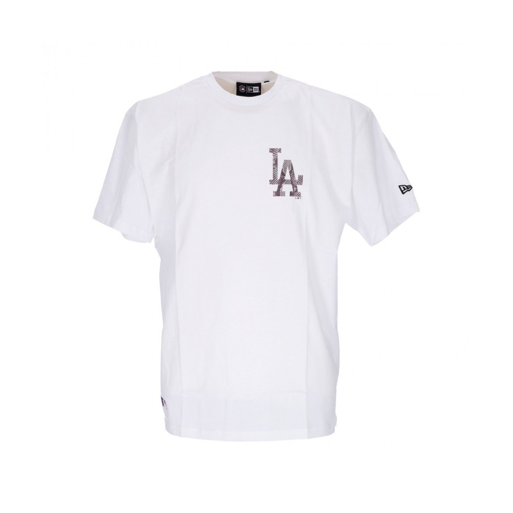 maglietta uomo mlb back body infill print oversize tee losdod WHITE/SNAKE