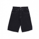 jeans corto uomo craft short jeans baggy BLACK RINSE