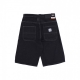 jeans corto uomo craft short jeans baggy BLACK RINSE