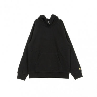 FELPA CAPPUCCIO HOODED CHASE SWEATSHIRT BLACK/GOLD