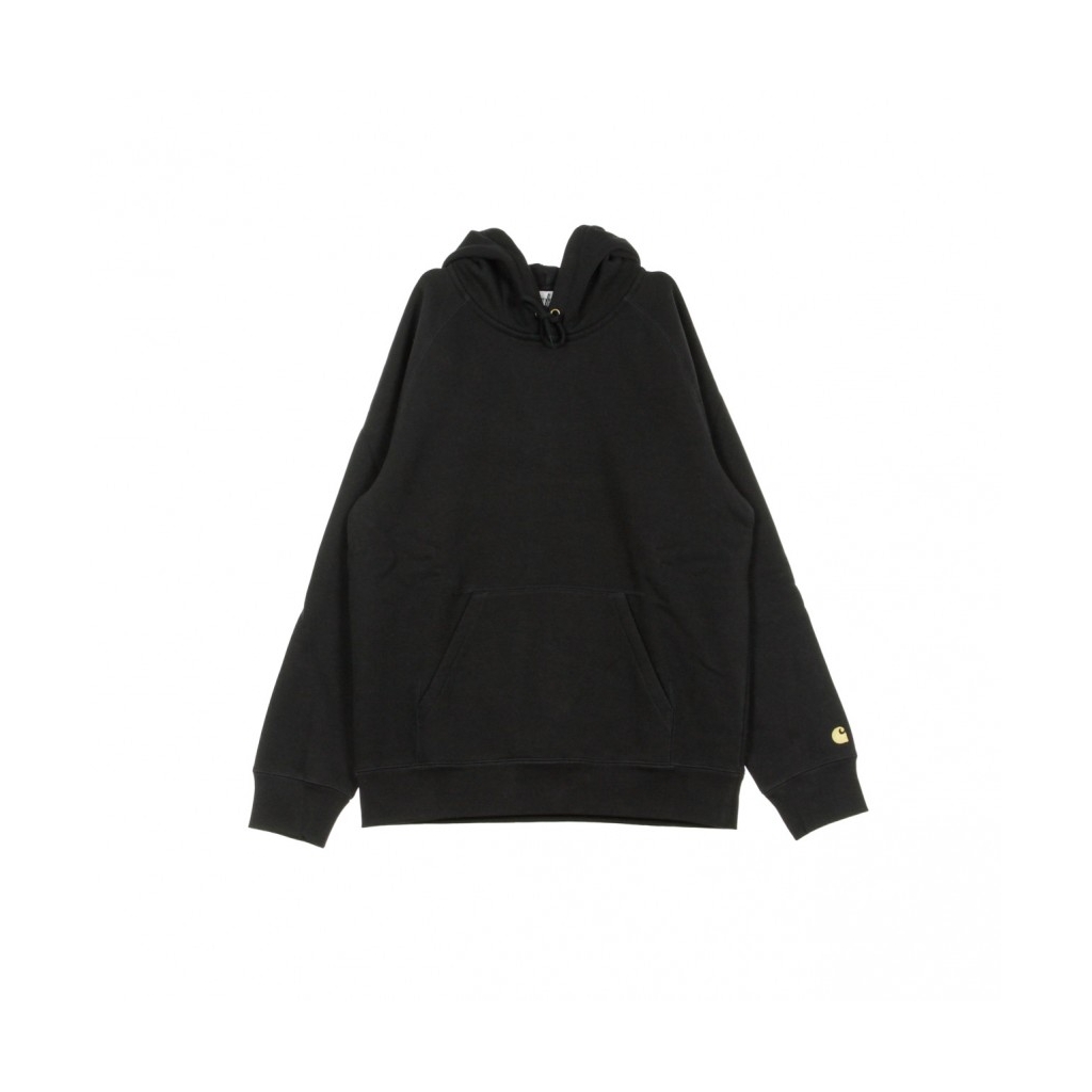 FELPA CAPPUCCIO HOODED CHASE SWEATSHIRT BLACK/GOLD