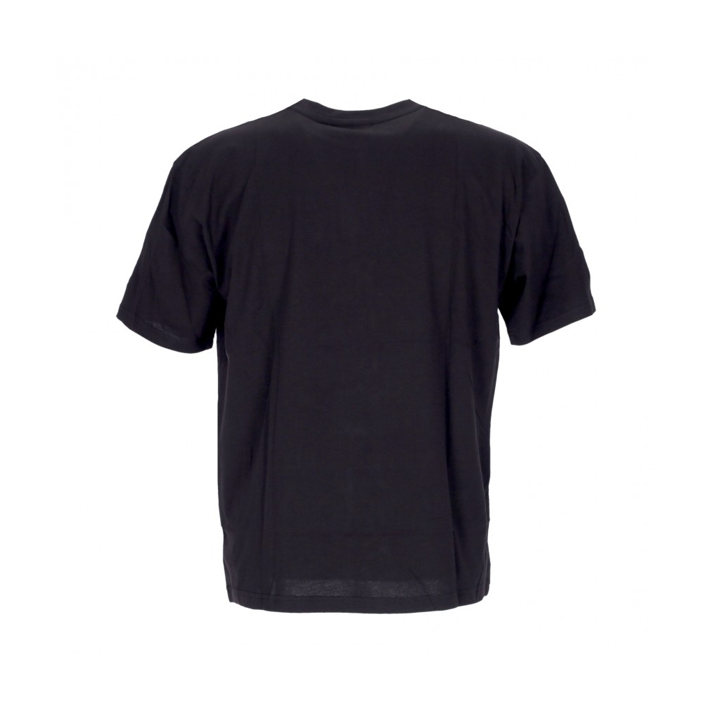 maglietta uomo nfl left chest team logo oversize tee lasrai BLACK