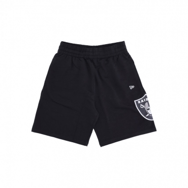 pantalone corto tuta uomo nfl washed pack team logob short lasrai BLACK