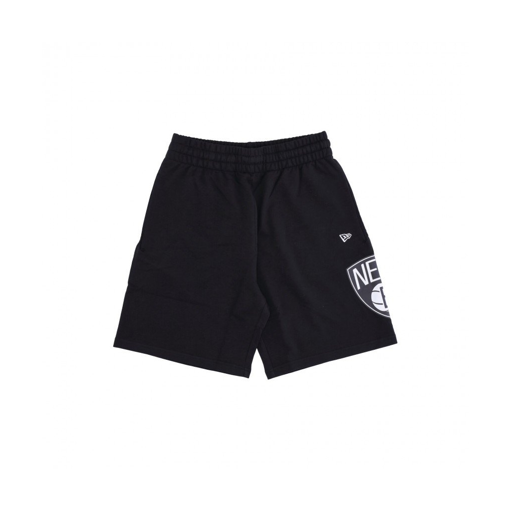 pantalone corto tuta uomo nba washed pack team logo short bronet BLACK