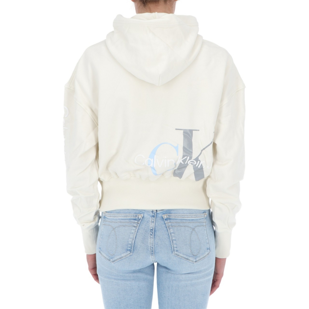 Felpa Calvin Klein Donna Back Two Tone Monogram YAS TOFU