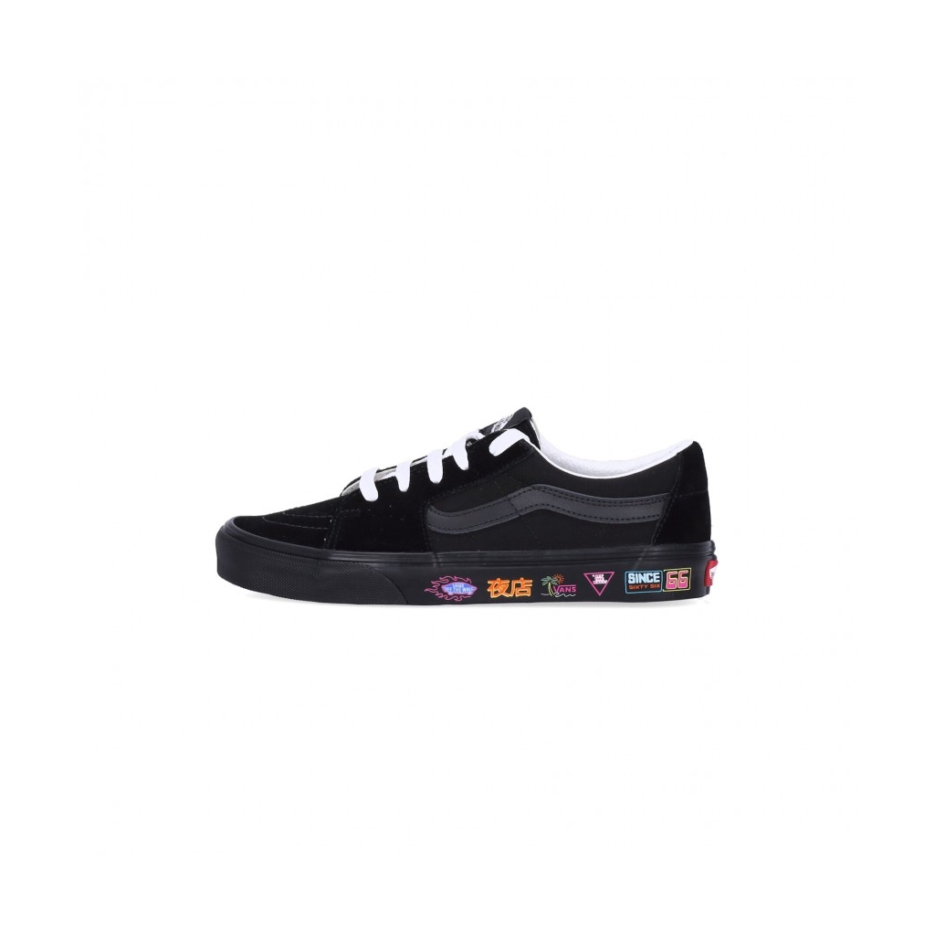 scarpa bassa uomo sk8-low vans market BLACK/NEON