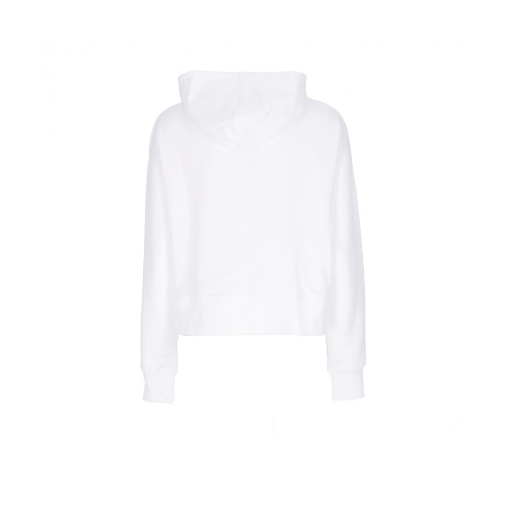 felpa cappuccio donna pride pullover hoodie WHITE